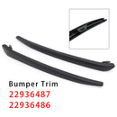 Left+Right Bumper Trim 22936487 22936486 For Chevrolet Tahoe 2015-2020