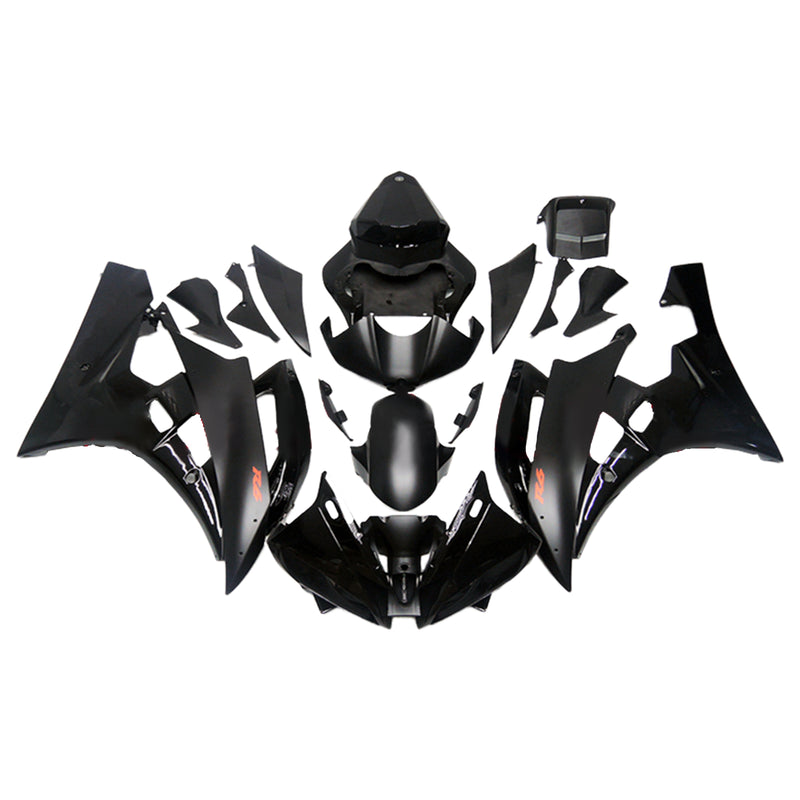 Amotopart Yamaha YZF 600 R6 2006-2007 Fairing Kit Bodywork Plastic ABS