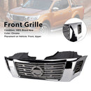 2015-2020 Fit Nissan Navara NP300 D23 Chrome Front Bumper Grill Grille