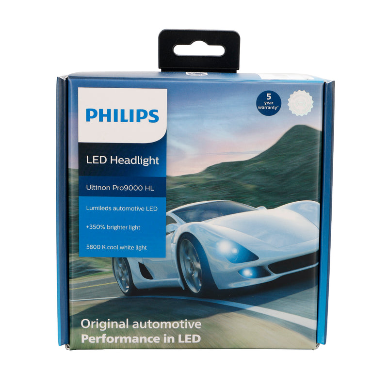 For Philips 11362U90CWX2 Ultinon Pro9000 LED-HL H11 12-24V 16W +350% 5800K