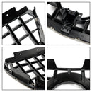 Mercedes Vito W447 2015-2019 GT Stlye Gloss Black Front Bumper Grill Grille