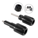 Cnc Anti-Crash Frame Sliders Protector Black For Bmw F900R F750Gs F850Gs 19-23