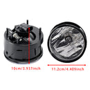 Pair Front Fog Light For Ford Ranger (not fit STX package) 2008-2011 Clear Lens