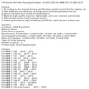 2014-2015 BMW 1' F21 LCI Oil Cooler Oil Filter Housing & Gaskets 11428512283