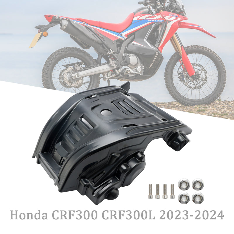 Skid Plate Engine Guard Crack Plastic For Honda CRF300 CRF300L 2023-2024