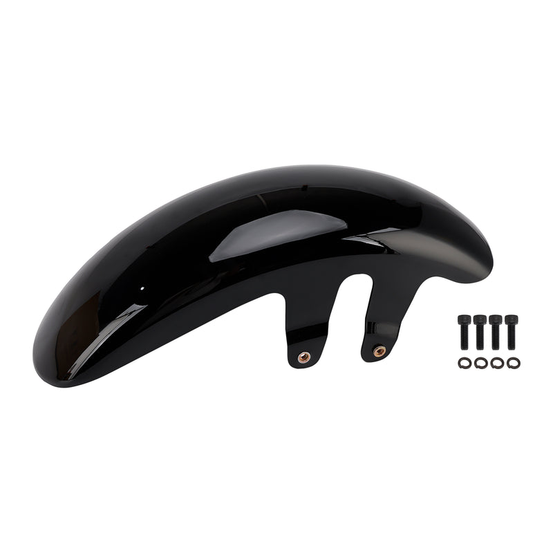 Front Fender Mudguard Fairing For Touring CVO Road Glide / Street Glide 23-25 Black