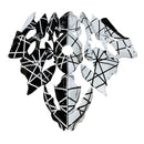 Injection Fairing Kit Bodywork Plastic ABS fit For Kawasaki EX400 Ninja400 2018-2024