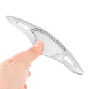 Steering Wheel Paddle Shifter Extension For Honda FIT VEZEL HRV Aluminium Silver