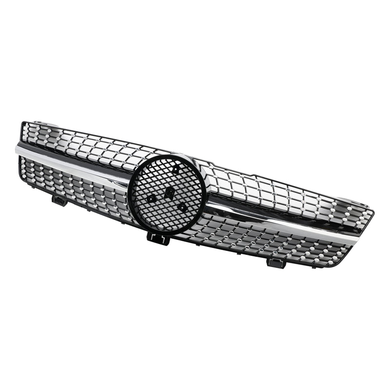 Diamond Front Radiator Grille Grill Fit Mercedes CLS-Class W219 CLS500 2008-2010