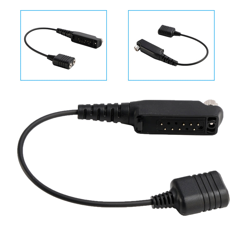 K Interface Headset Port Converter Cable for Sepura STP8038 STP8040 STP8080