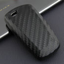Leather Silicone Car Key Case Cover With Buckle For BMW Square