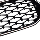 2020-2023 Fit BMW 2 Series F44 Coupe Diamond Gloss Black Front Grille Grill