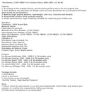 Distributor 22100-1W601 For Frontier Xterra 2000-2004 3.3L V6 8K