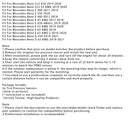 4X TPMS Tire Pressure Sensor For Mercedes-Benz A E Class W213 A0009052102