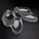 2Pcs Headlight Shell Lens Cover+Glue For Benz W230/R230 SL500 SL600 2003-08