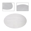 Oval Blank Aluminum Alloy License Plate DIY Universal fit for Motorcycle