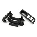 Black Interior Door Handle Trim Cover For VW  Passat Jetta Golf MK4 1998-2004