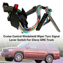 Cruise Control Windshield Wiper Turn Signal Lever Switch For Chevy GMC Truck