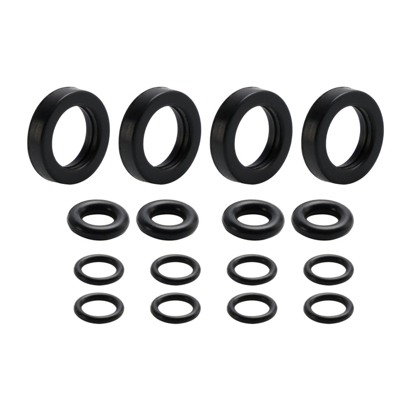 4PCS Fuel Injector Seal O-Ring Kit fit Honda Accord CRX Civic DelSol Prelude