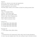 Front Bumper Grill Grille Fit Dodge RAM 1500 06-08 RAM 2500 3500 2006-2009