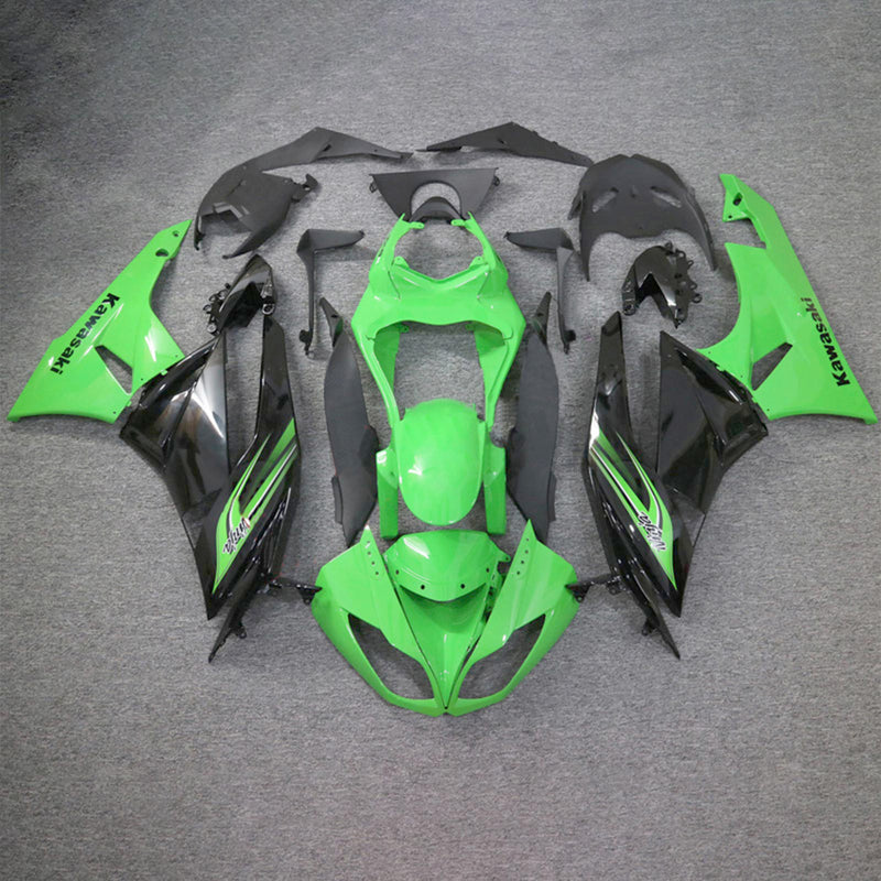 Amotopart Kawasaki ZX6R 636 2009-2012 Fairing Kit Bodywork Plastic ABS