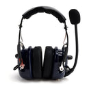 Pilot Noise-Cancelling Headset 6.3/5.2mm GA Plugs Universal Fit for Aircraft