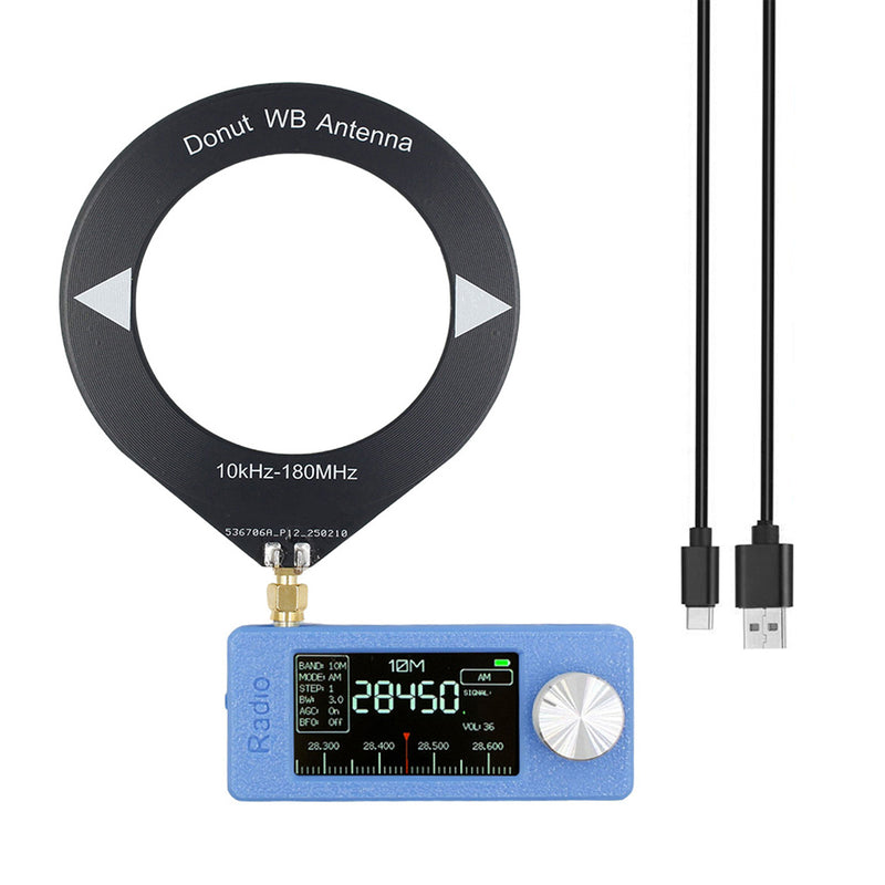 Portable SI4732 Miniature Receiver For Wide Band Frequencies 0.5-108MHz