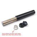 New & Durable 1/2-28 Billet Aluminum Fuel Filter with Low Profile Design for Napa 4003 and Wix 24003