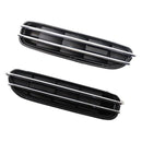 Pair Wing Fender Grille Cover Panel For BMW 5 Series E39 E60 E61 M5 51137896850