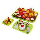 34Pcs Simulation Food Dessert Ice Cream Bread Food Toy For Boys And Girls