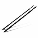 1991-1992 For Pontiac Firebird Outer Side 2PCS Door Window Sweep Weatherstrip Seals Outer 1AWSK00155