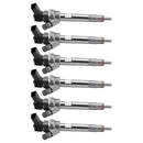 6Pcs Fuel Injector For BMW F10 F30 F15 328d X5 535d 740Ld N47 N57 0445110597