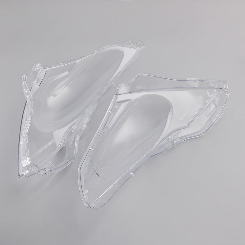 2pcs Headlight Lens Shell Cover Clear For Infiniti G25 G37 Sedan 2010-2013