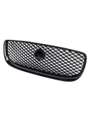 Gloss Black Honeycomb Front Bumper Grille Grill Fit Jaguar XE 2015-2018