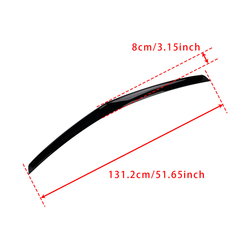Gloss Black Rear Boot Spoiler For Mercedes-Benz E-Class W212 2008-2016