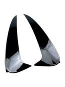 Gloss Black Rear Air Vent Cover For Benz C Class W205 C43 C63 2014-2019