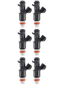 6PCS Fuel Injector 16450-RCA-A01 Fit Honda MDX Tl Accord Pilot Fit Acura