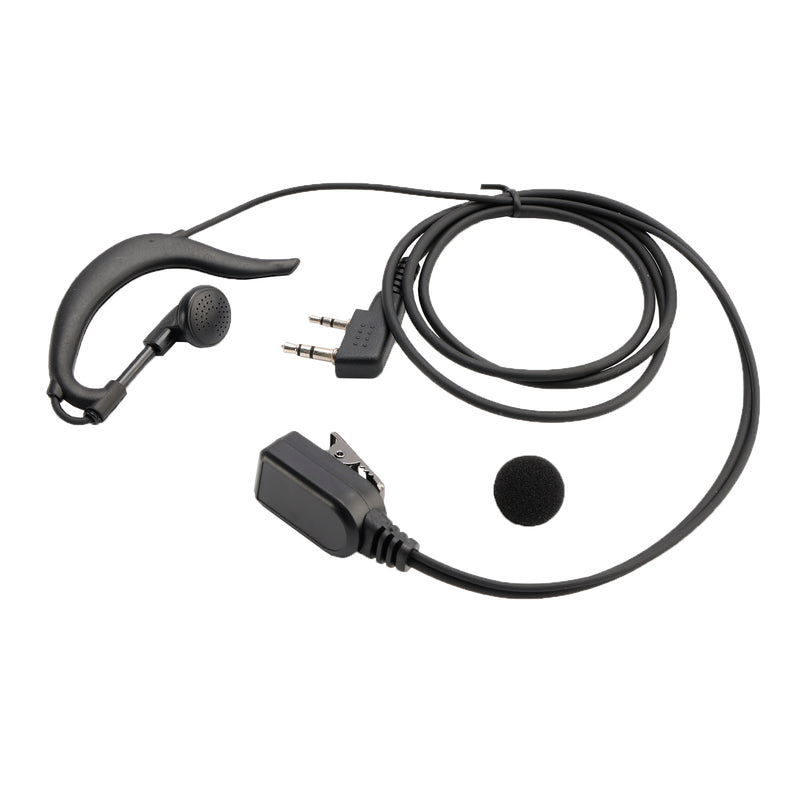 K-326-929 Earhook Headset For TK-208 TH-D7 RPU416A KG-UVD1 TG-K4AT PX-777 UV-5RA