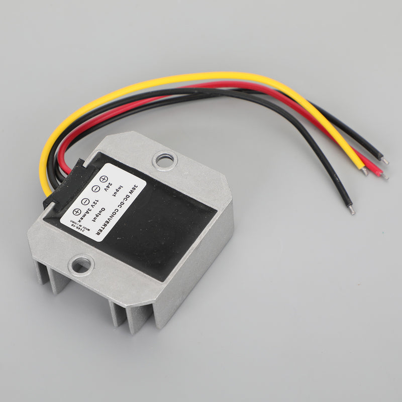WaterProof 24V to 12V 2-60A Step Down DC/DC Power Converter Regulator