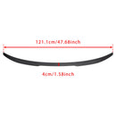 2020-ON BMW 4 Series G22 Coupe Model Carbon Fiber Look Rear Spoiler