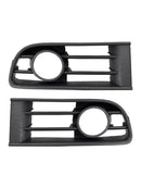 2PCS Front Lower Fog Light Cover Grille Grill Fit VW Polo 2002-2005