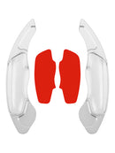 Steering Wheel Paddle Shifter Extension For VOLVO XC60 XC90 Aluminium Silver