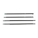 4PCS Door Window Belt Trim Molding For Honda Accord CM5 4D Sedan 2003-2005