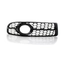 Front Bumper Honeycomb Fog Grille Cover For Audi A4 B7 S-Line S4 2005-2008 Black