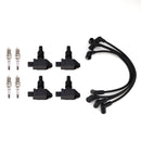 2004-2011 For Mazda RX-8 1.3L R2 4*Ignition Coils & Iridium Spark Plugs & Wires UF501 N3H118100