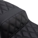 2021-2025 Street Bob 114 Softail Ribbed Complete Cushion Rider Passenger Seat