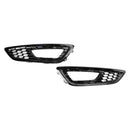 Ford Focus 2015-2017 Pair Front Bumper Fog Light Lamp Cover Bezel Grill