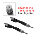 2Pcs Fuel Injector For BMW F10 M5 F06 F07 F12 F13 F15 X5 0261500136 13647599876