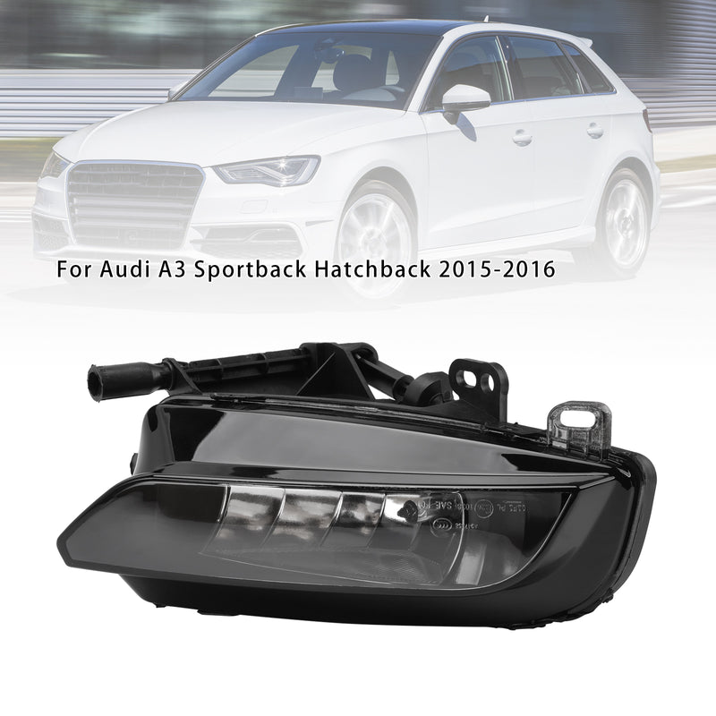 1Pc Front Right Fog Light With Bulbs For Audi A3 Sportback 8V0941700C 15-16