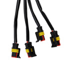 Smoked Lens Amber Light Front Grille LED Light Kit Fit Toyota Tacoma 2016-2023